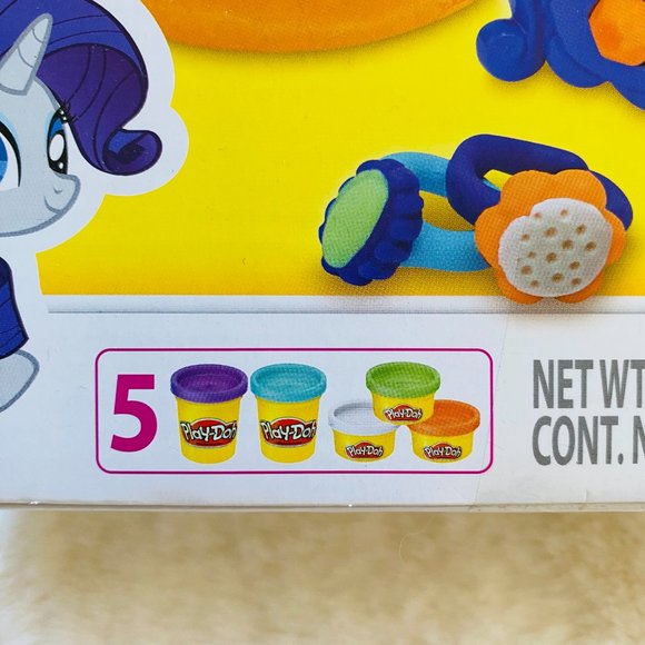 Play-Doh My Little Pony Rarity Style and Spin Playset NEW. - Picture 5 of 7
